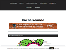 Tablet Screenshot of kacharreando.com